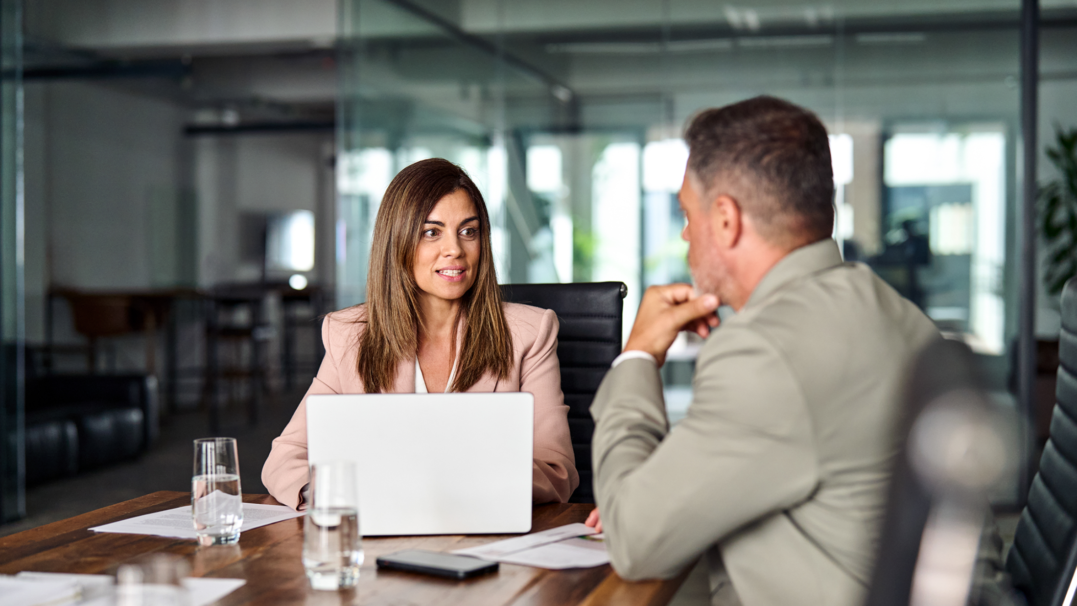 Personalentwicklung Mitarbeitergespraech