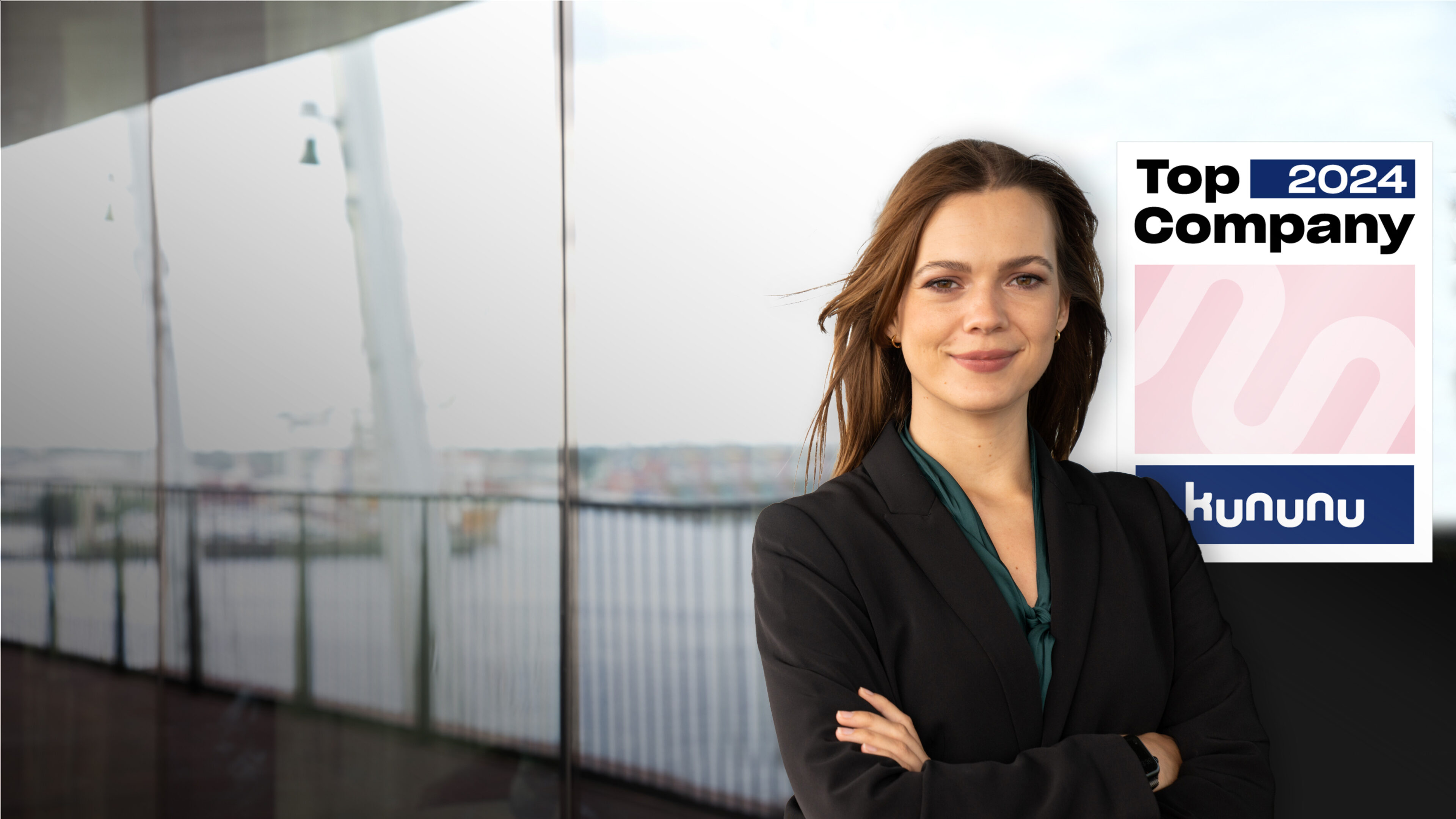 Frau im Business Anzug